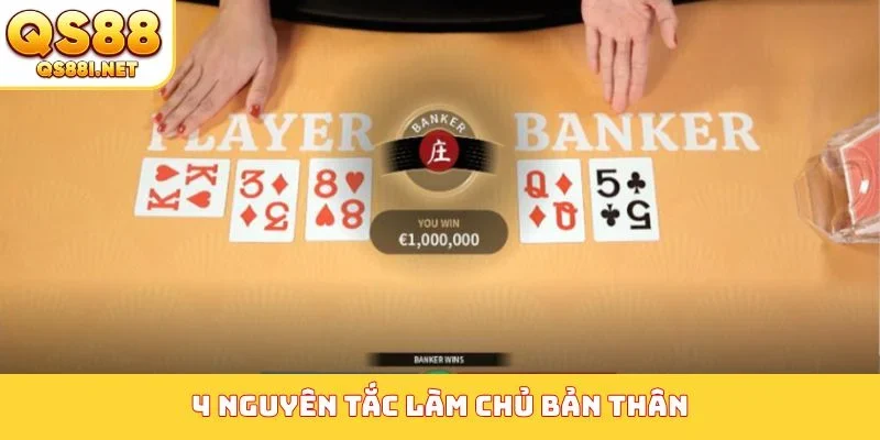 4 nguyên tắc làm chủ bản thân