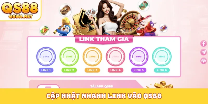 Cập nhật nhanh link vào QS88