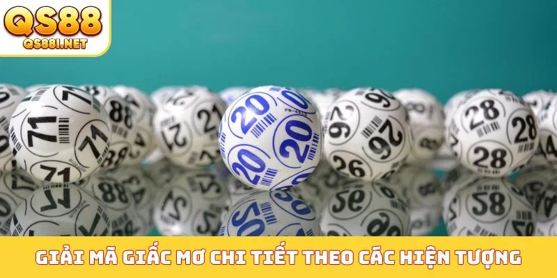 Bảng số đề giải mã giấc mơ chi tiết theo các hiện tượng