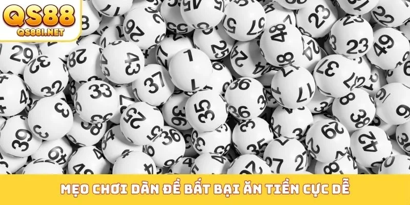Mẹo chơi dàn đề bất bại ăn tiền cực dễ